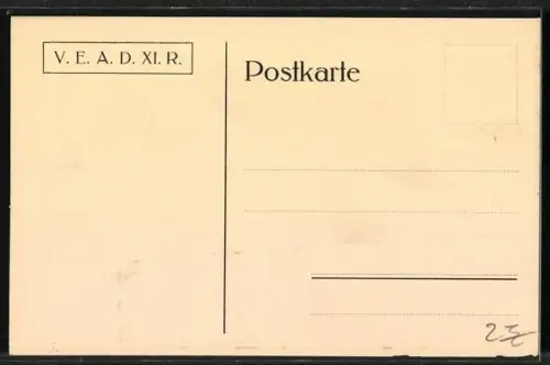 AK Gebäude Verein der ehem. Abiturienten der XI. Realschule