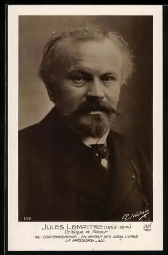 AK Jules Lemaitre im Porträt