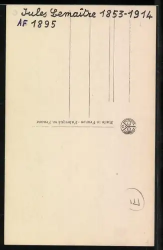 AK Jules Lemaitre im Porträt