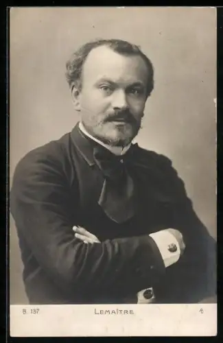 AK Jules Lemaitre im Anzug im Porträt
