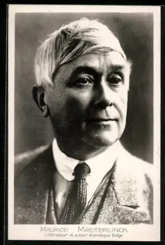 AK Maurice Maeterlinck im Porträt