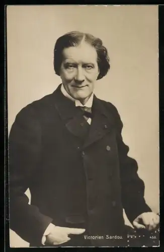 AK Schauspieler Victorien Sardou mit fragendem Blick