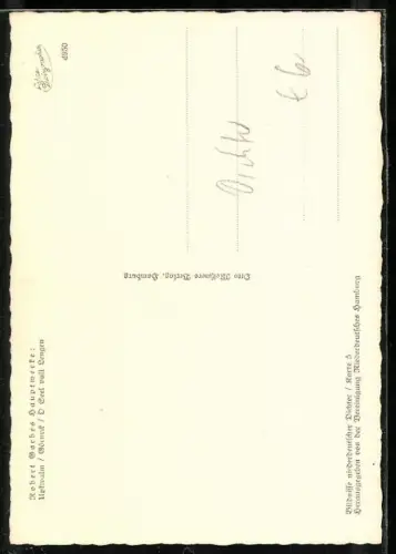 AK Portrait des Dichters Robert Garbes