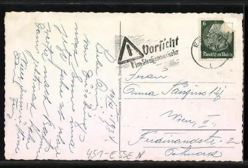 AK Essen / Ruhr, Postamt