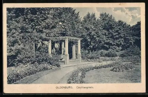 AK Oldenburg / Gr., Cäcilienplatz