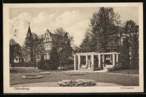 AK Oldenburg / Gr., Cäcilienplatz