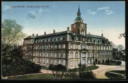 AK Oldenburg / Gr., Grossherzogl. Schloss