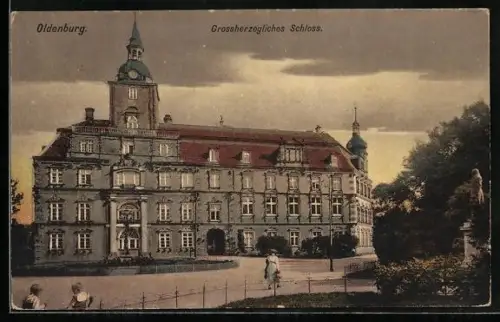 AK Oldenburg / Gr., Grossherzogliches Schloss