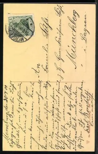 AK Merseburg, Die Kanzel im Dom