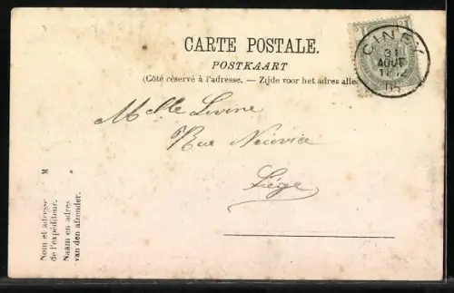 AK Liége, Exposition 1905, La Serbie, Ausstellung