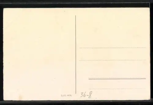 AK Der Herr ist allen gütig..., Zwei turtelnde Küken