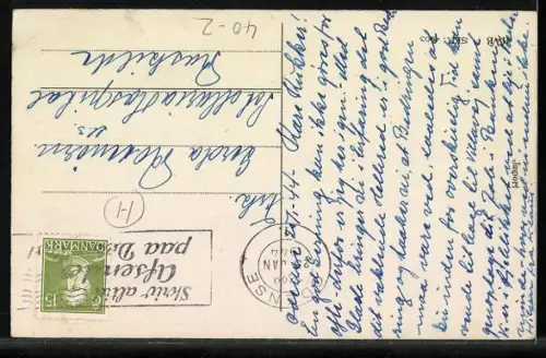 AK Junggeselle irrt sich, das Alter einer Dame betreffend