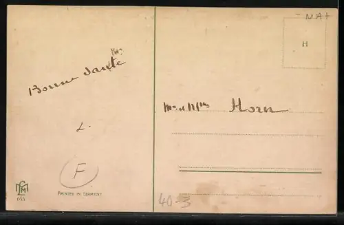 AK Drei Generationen zusammen auf dem Töpfchen