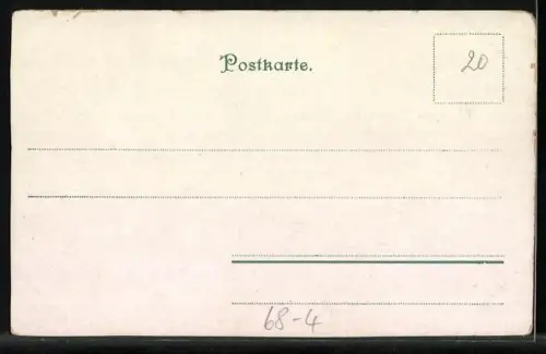 AK Dirndlmädchen mit Schirm und Gefährte im Regen