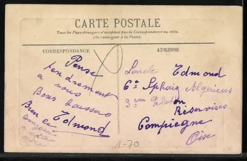 AK Jeanne acclamée par la Foule / Lenepreu