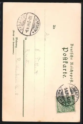 Lithographie Wasgenstein, Burgruine Wasgenstein