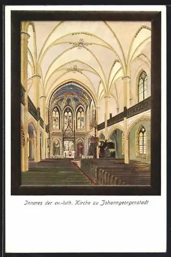 AK Johanngeorgenstadt, Inneres der ev.-luth. Kirche