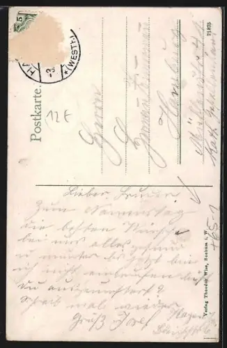 AK Hagen i. W., Bahnhof, Strassenbahn