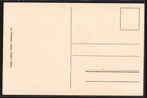 AK Oldenburg / Gr., An der Staugrabenstrasse