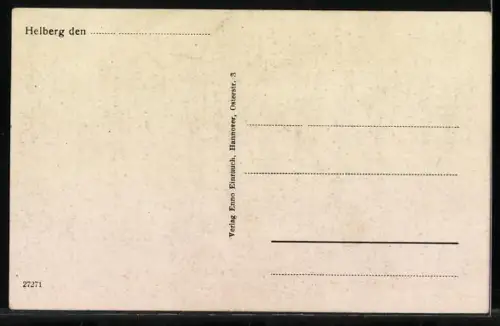 AK Hudemühlen, Blick auf Haus Helberg