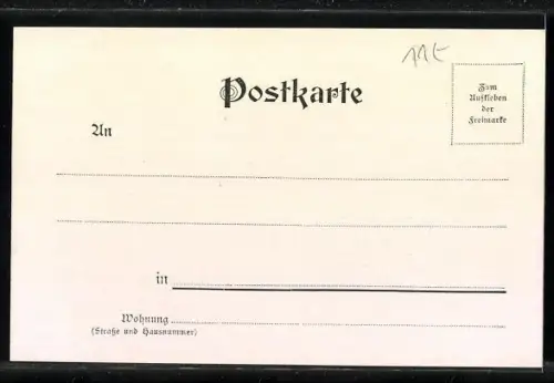 AK schweizerischer Dichter Konrad Ferdinand Meyer, Portrait, geb. 1825, Vers