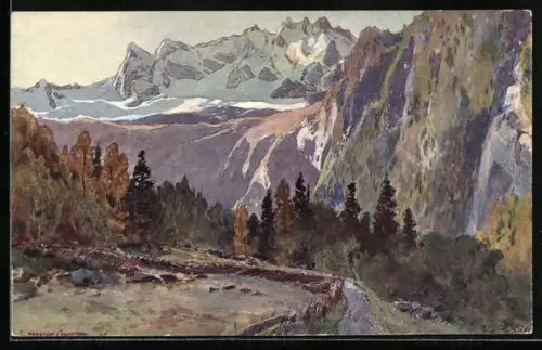 Künstler-AK Edward Harrison Compton: der vordere Prossau