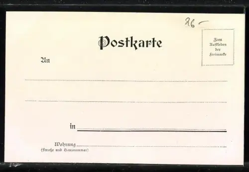 AK Portrait des Dichters Dr. Felix Dahn, Professor in Breslau, geb. 1834 in Hamburg