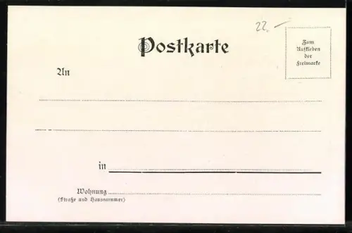 AK Portrait Paul Heyse, Novellendichter