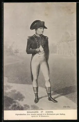 AK Bonaparte Ier Consul, Napoleon