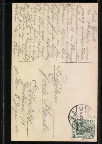 AK Tante Prinzesschen Prinzessin Victoria Louise von Preussen mit Baby auf dem Schoss