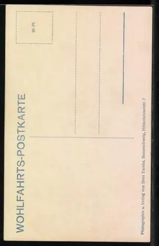 AK Victoria Luise von Braunschweig mit Kind