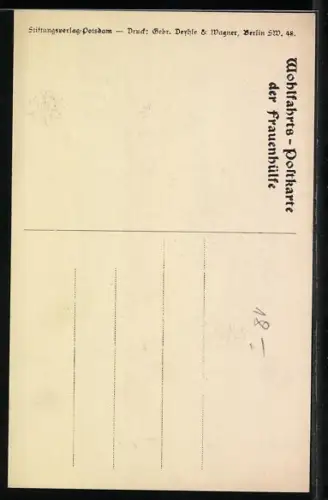 AK Kaiserin Auguste Victoria von Preussen im Pelz mit Hut