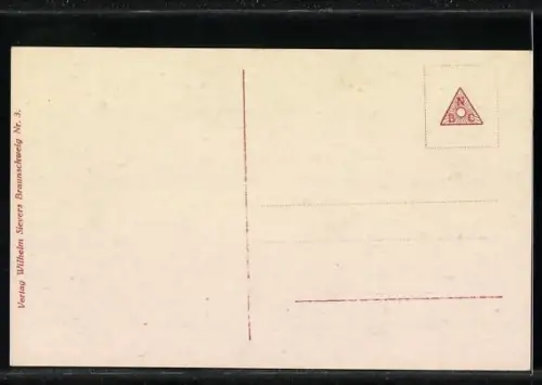 AK Herzogin Viktoria Luise von Braunschweig und Lüneburg mit Prinz Christian