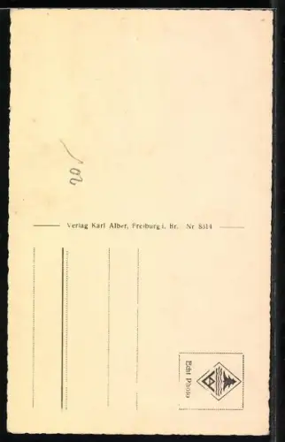 AK Büste Annette v. Droste-Hülshoff im Fürstenhäusl