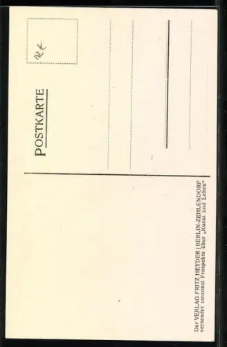 Künstler-AK Karl Bauer: Storm mit Bart