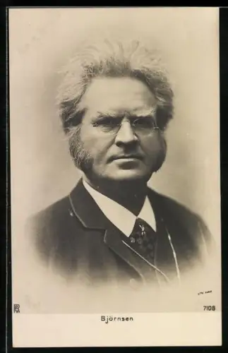 AK Portrait des Dichters Björnstjerne Björnson