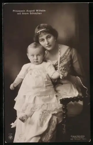 AK Prinzessin August Wilhelm von Preussen