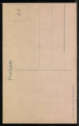 AK Herzogin Viktoria Luise zu Braunschweig u. Lüneburg mit Söhnen Ernst August und Georg Wilhelm