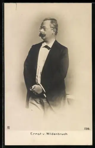 AK Schriftsteller Ernst von Wildenbruch