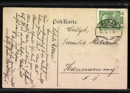 Künstler-AK Edward Theodore Compton: Die Spronser-Seen bei Meran