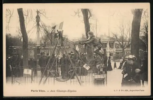 AK Paris, Aux Champs-Elysées