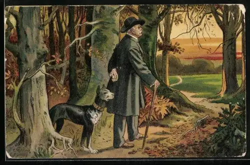 AK Bismarck als Staatsmann, Der Alte vom Sachsenwalde