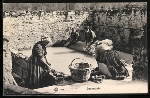AK Lavandaie, Waschfrauen bei der Arbeit