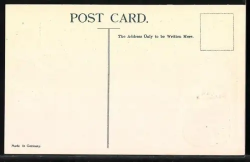 AK Briefmarken der Fiji-Inseln, Landkarte und Wappen