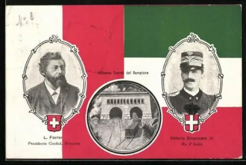 AK Vittorio Emanuele von Italien, Presidente L. Furrer