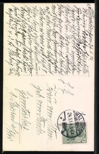 AK Ernst August Herzog von Braunschweig und Lüneburg mit Hund