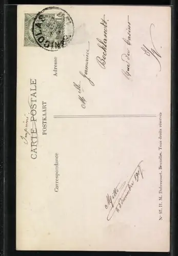 AK Der Duc de Vendôme als Jäger