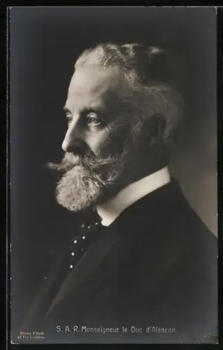 AK S. A. R. Monseigneur le Duc d`Alencon von Frankreich
