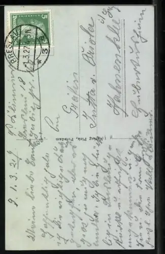 AK Prinzessin Friederieke Louise von Braunschweig u. Lüneburg mit Schleife im Haar