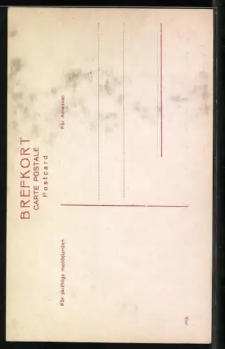 AK Der junge Herzog von Västerbotten mit Hund